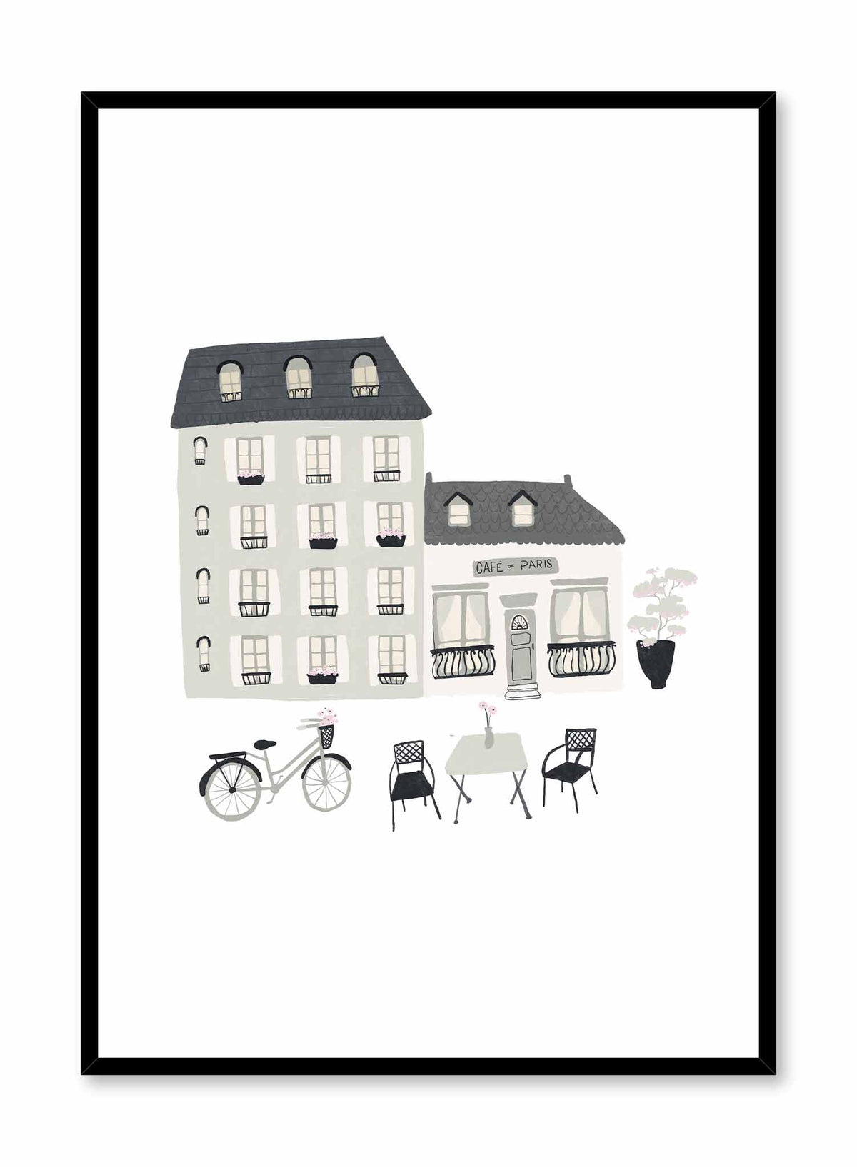 Coffee in Paris, Poster