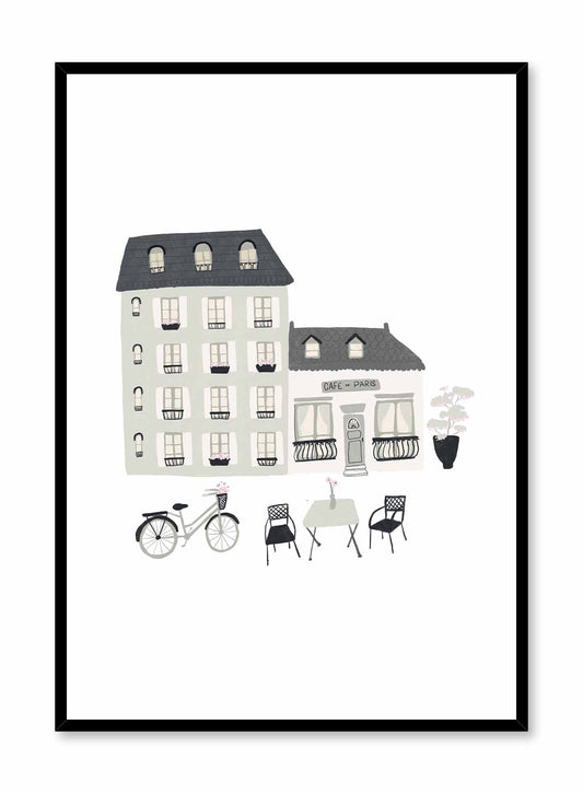 Coffee in Paris, Poster