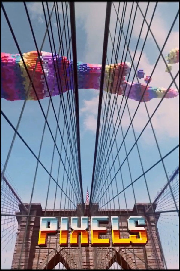 Pixels (2015) - Premium Movie Poster